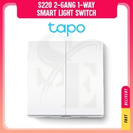 TP-LINK Tapo S220 2-Gang 1-Way Smart Light Switch