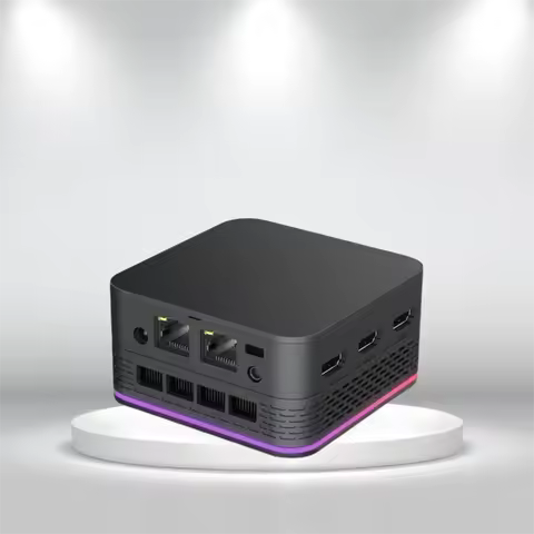 T9 Plus 4 Core Windows 11 Small Mini PC, Intel N95,ROM 16GB LPDDR ,256/512GB/1TB SSD, Dual 1000M LAN