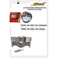 NEW SWIPOH LC135 / Y15 LC 4S 5S 76MM 78MM PISTON SET ONLY (PIN PISTON 15MM)