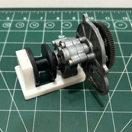 JDV NC/ NCL 2nd Gen 3D Print 1/10 RC Crawler Gearbox Winch base mount fit for Traxxas, Axial, JDV Ch