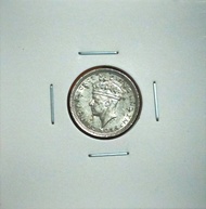 香港1938年喬治六世五仙-鎳幣