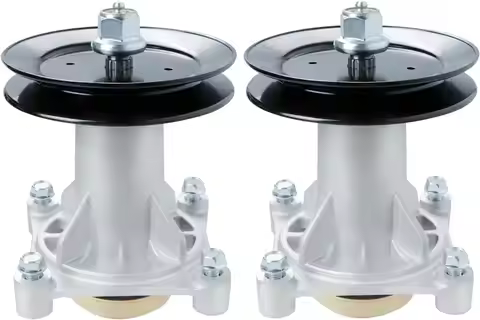 2 Pack 187292 Spindle 54inch Deck 195945 Pulley Replaces 532192870 532187292 Pulley 195945 197473 Fi