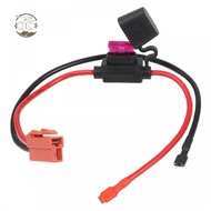 12V Ride-On Connector Plastic And Metal Construction Replaceable 40-AMP Fuse