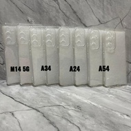 Softcase Samsung A34 5G Samsung A54 5G Samsung M14 5G Samsung A24 Case Clear Clear Air Bag Jelly Whi