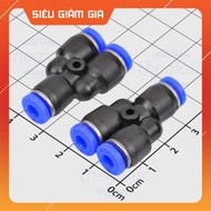 [5 Pieces]- PY4 SmartFix 4mm Tube Y-shaped Pneumatic Connector Components