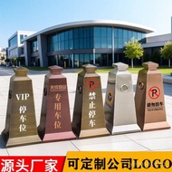 Weighted Stainless Steel Road Cone Parking Cone Metal Warning Traffic No Parking Reflective Cone Cus