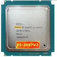 E5 Xeon 2697 V2 E5 2697V2 E5-2697 E5-2697V2 V2 2.7GHz 30M QPI 8GT/S LGA 2011 SR19H C2 E5 2697v 2เครื