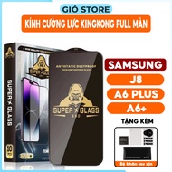 Samsung KingKong A6 Plus / J8 2018 / A6+ tempered glass, Samsung electrostatic screen protector, wat