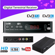 DVB-T2 HD TV Tuner DVB-T Digital Terrestrial Receiver Youtube AC3 Audio Decoder Fully 1080P H.264 MPEG4 M3U Europe Set Top Box