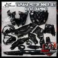 YAMAHA Y15ZR Y16ZR LC135 FULL SET INNER KILAT DIAMOND SPARK INNER BLACK DIAMOND Y15 Y16 LC V8 FI FUL