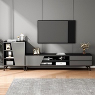 Kabinet TV Kabinet Sisi Kabinet Sisi Teleskopik Bilik Tidur Minimalis Kabinet TV Kabinet TV Hitam Ka