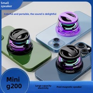 New G200 Magnetic Wireless Bluetooth Speaker, Multifunctional Portable Mini Phone Speaker