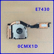 For Dell Latitude 7430 E7430 Radiator, Copper Module Fan 0CMX1D