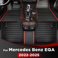 RHD For Mercedes Benz EQA 2022 2023 2024 2025 Car Floor Mats Custom Auto Foot Pads Automobile Carpet