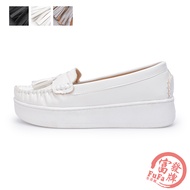 Fufa Shoes Brand Flow Thick-Soled Moccasin Lazy 1DR75 Flat Casual Lightweight Work Outing Commuter [Fufa Life Store]