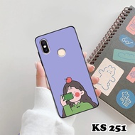 Xiaomi Mi A1 - Xiaomi Mi A2 - Xiaomi Mi A2 Lite Case - Super Cute And Fashionable Girl Print Case