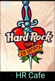 ✓  1996 Hard Rock Cafe 25週年 紀念版 圓領T恤 total 100% brand new Hard Rock Cafe commemorative round neck t-shirt 全新 未著過 珍藏版  約L76  x W60cm  圖片1是背面的圖案