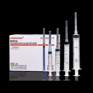 Compvo Disposable Use Syringe 1ml3ml5ml10ml20ml Straight Screw Beauty Hospital Medical KNH4