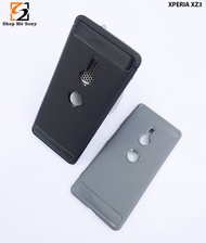 Ốp Carbon Xperia XZ1 - XZ2 - XZ3 - ACE II - XZ1 Compact - XZ2 Premium - XZ2 Compact lưng phay xước c