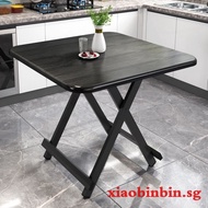 Foldable Table Family Table Simple Portable Table Rental Square Small-family Dining Simple Table