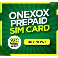 (Free Delivery) 36 Months Validity Onexox Prepaid Simcard FREE Super Long Lifee