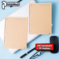 Loose Leaf B5 Binder Paper Refill Paper