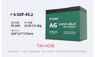 Electric Bike Battery 12v 45.2ah Tianneng Brand