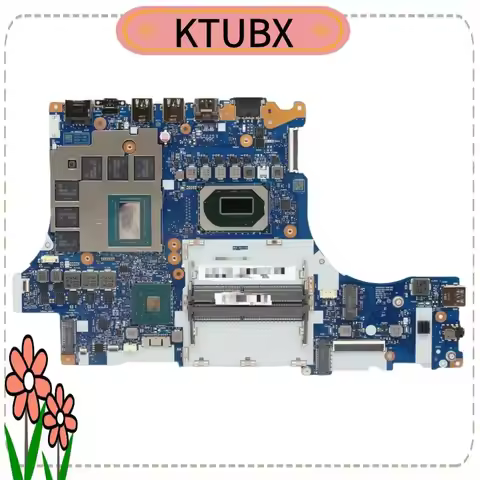 For Legion 5-15IMH05H Laptop Motherboard. NM-C921/NM-C911 Motherboard. With i7 10750H CPU. GPU:GTX 1