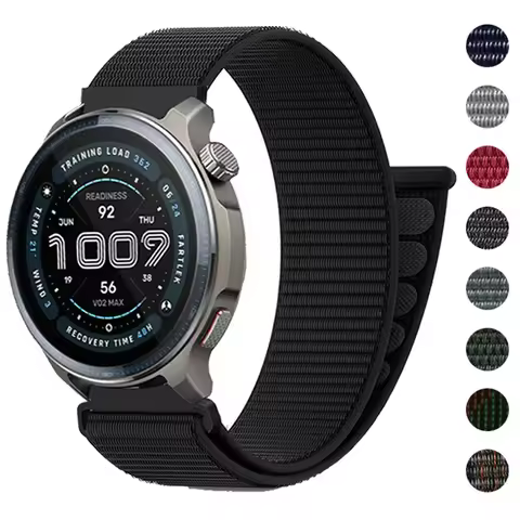 Nylon Loop Strap For Amazfit Balance 2 Smart Watch Band Amazfit Bip6/Active 2/Stratos 3 2s/GTS/GTR 2