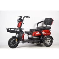 Jc Three Wheel Electrical bike with 100% 600W 48V12AH 48V20AH original Motor Battery Remote control 