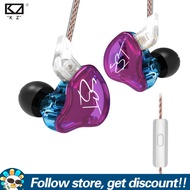 KZ ZST Pro Earphone 1DD+1BA Music In Ear Earbuds Colorful Audiophile HIFI Bass IEM Headphones 3.5mm 