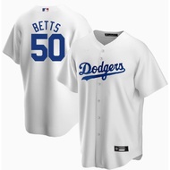 Mlb Jersey Los Angeles Dodgers Los Angeles Dodgers Baseball Uniform 50 #Betts Sports Jersey Na