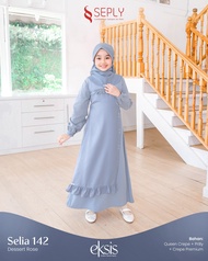 ( Sarimbit Seply Eksis 233 Blue Illusion)  Gamis Seply Meyra 217 Kaseo 205 Kliko 145 &amp; Selia 142