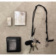 {E1even7} Our Legacy Hardware Open Mold Cowhide Rope Multifunctional Necklace Pants Chain Key Chain 