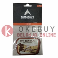 Stiker Eiger 910005037 Rinjani National Park Sticker (isi 6pcs)