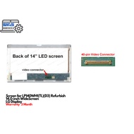 Screen for LP140WH1(TL)(D3) LG Display, B140XW01 V.9,LP141WX3(TL)(Q1),N140B6-L01 Refurbish