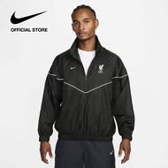 Nike Mens Liverpool FC Windrunner Nike Soccer Anorak Jacket - Night Forest