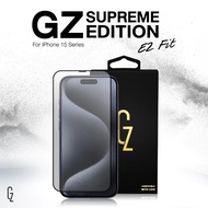 GZ EZFIT ฟิล์มกระจกนิรภัย สำหรับ iPhone15 / 15Plus / 15Pro / 15Promax เทคโนโลยี AR คมชัดขึ้นเมื่ออย
