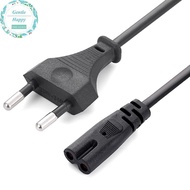 GentleHappy EU Power Cable 2pin IEC320 C7 US Power Extension Cord For Dell Laptop Charger Canon Epso