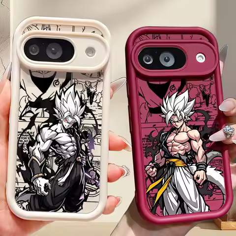 D-Dragone Balle cool Anime Cover For Google Pixel 10 9A 9 8A 8 7A 7 Pro XL Eyes Ladder Lanyard Soft 