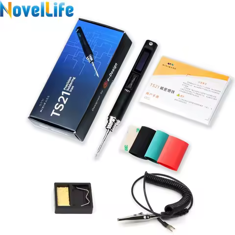 Miniware TS21 Precision Soldering Iron Adjustable Temperature USB Portable Electric Welding Station 