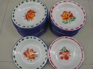 SRS - 1 LUSIN Piring Makan Enamel 20 CM JADUL / Piring Makan Seng / Piring Klasik Classic / PIRING M