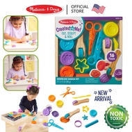 (ของแท้ USA) ของเล่นแป้งโดว์ ปลอดสารพิษ อุปกรณ์ไม้ Shape Model & Mold Melissa & Doug เล่นโดว์ ฝึกตัด