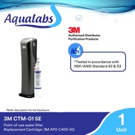 3M Countertop Drinking Water Filter CTM-01 SE / CTM01SE Point Of Use Water Filtration System With Di