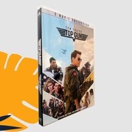 Top Gun DVD 1-2 Collection 2DVD HD Original Movie English Audio Subtitles
