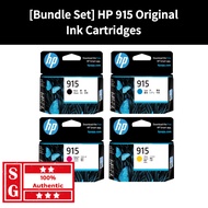 [Bundle Set] HP 915 Original Ink Cartridge 915 Black 915 Cyan 915 Magenta 915 Yellow HP Printer 8010