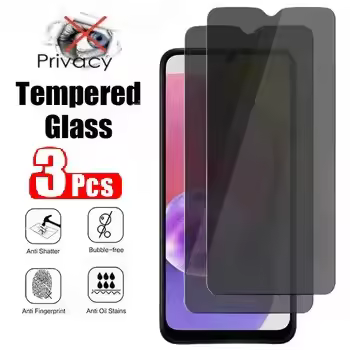 3Pcs Privacy Glass Screen Protector For SamsungM13 M14 M23 M32 M33 M34 M42 M52 M54 A71 5G UW Anti-Sp