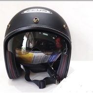Zeus zs 380 FA Black Doff Helmet
