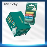 Randy Battery  (ซื้อ 1 ได้ถึง 4) แมงกานีส ถ่าน AAA ความจุสูง ถ่าน วิทยุ ของเล่น ไฟฉาย นาฬิกา เมาส์ไร