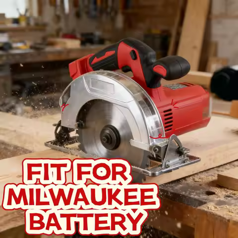 7Inch Brushless Electric Circular Saw Cordless High Power Board Cutting Machine Woodworking Tool For